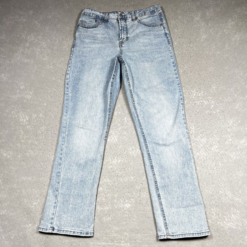 Frye Jeans Womens Size 8/29 Blue Straight Leg Light Wash Denim Stretch Pockets